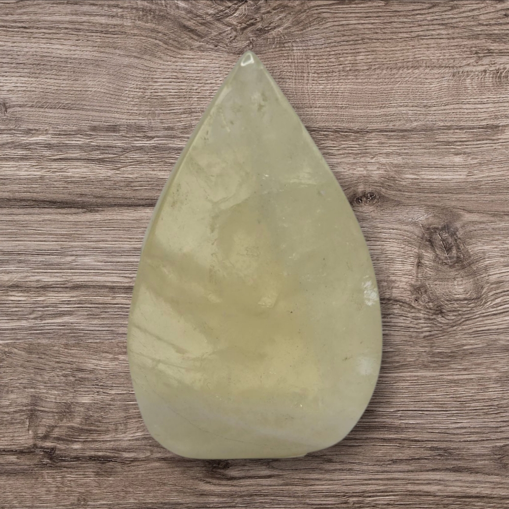Lemon Quartz Teardrop